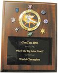 GenCon 2003 Shadowfist Who's The Big Man Now? Trophy