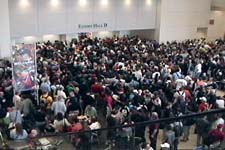 GenCon 2004 exhbit hall crowd